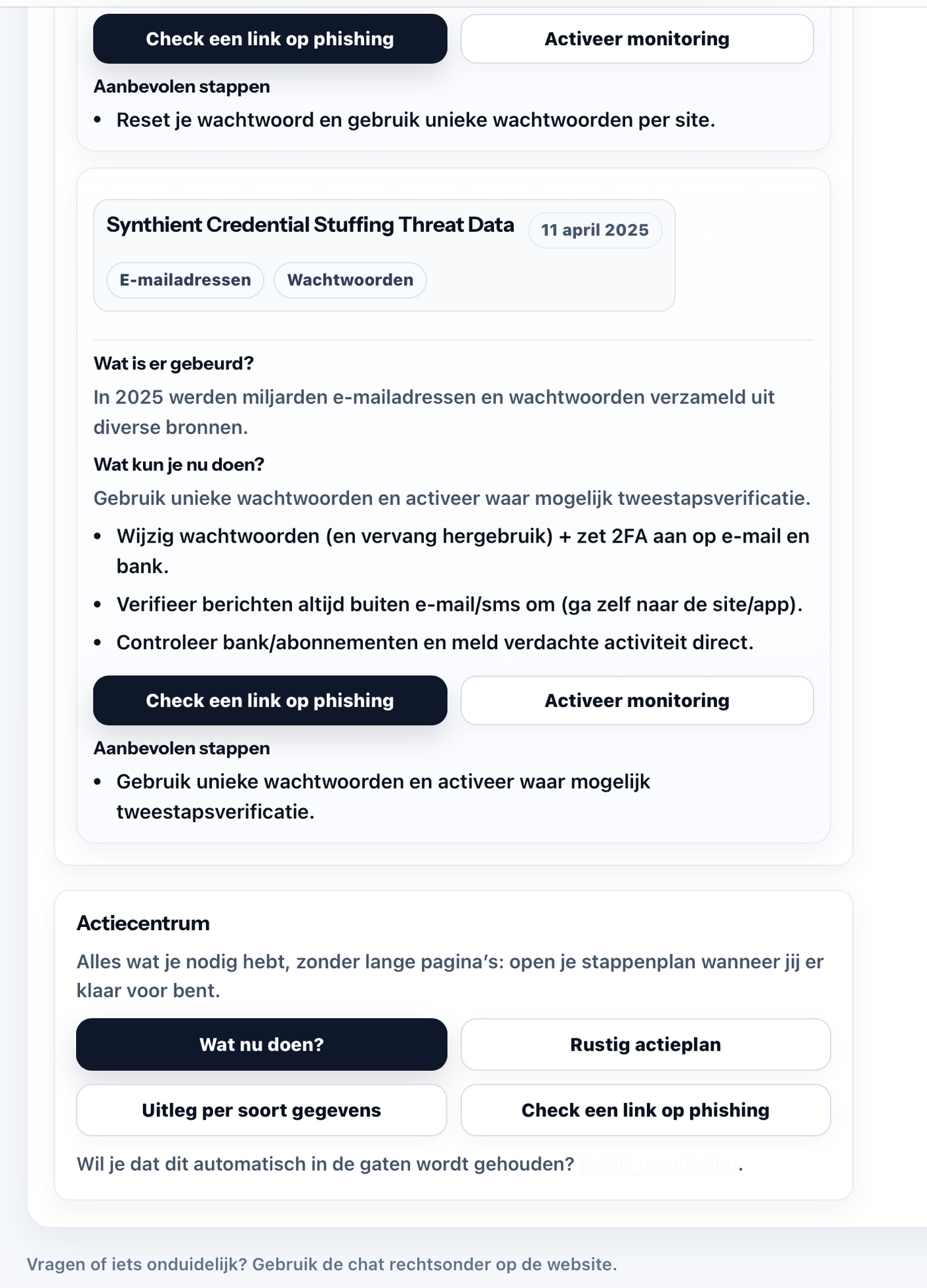 Voorbeeld QuickScan rapport (pagina 2)